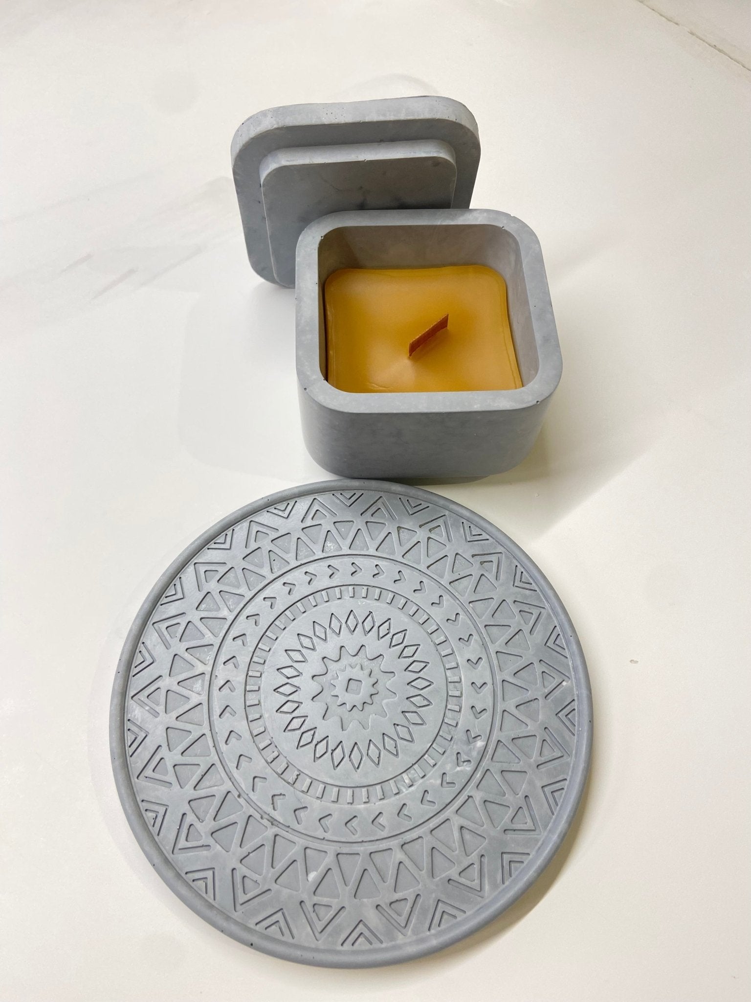Mandala lasin/kynttilän alunen - Premium  from UuPa. - Just 5 €! Shop now at UuPa.