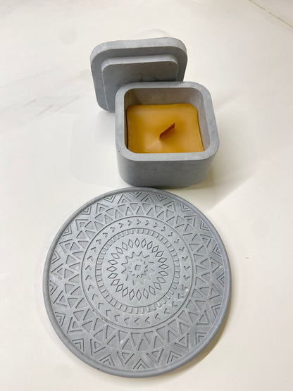 Mandala lasin/kynttilän alunen - Premium  from UuPa. - Just 5 €! Shop now at UuPa.