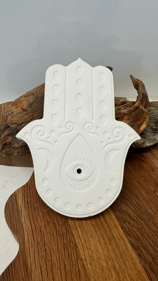 Hamsa käsi-suitsukealusta - Premium  from UuPa. - Just 9 €! Shop now at UuPa.